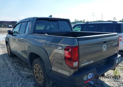 2021 Honda Ridgeline Rtl-E из США, поврежденный, VIN 5FPYK3F7XMB018958